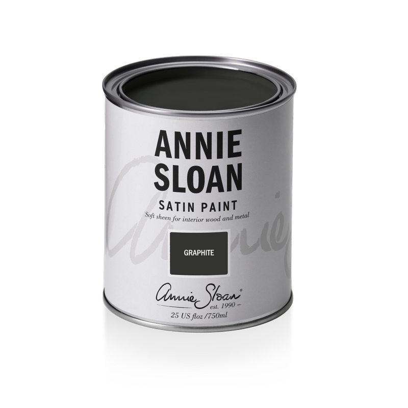 Annie Sloan Graphite Satin Paint