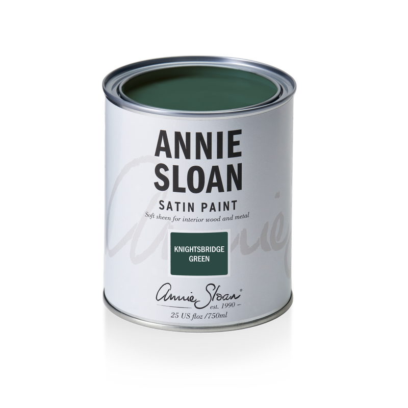 Annie Sloan Knightsbridge Green Satin Paint