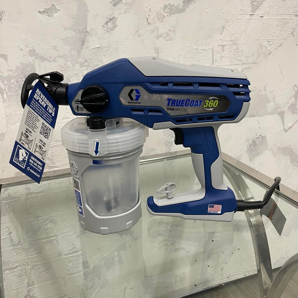 Graco TrueCoat 360 Hand Held Sprayer Freddie's Paint Details