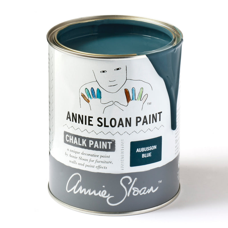 Aubusson Blue Chalk Paint™ decorative paint by Annie Sloan (Quart)