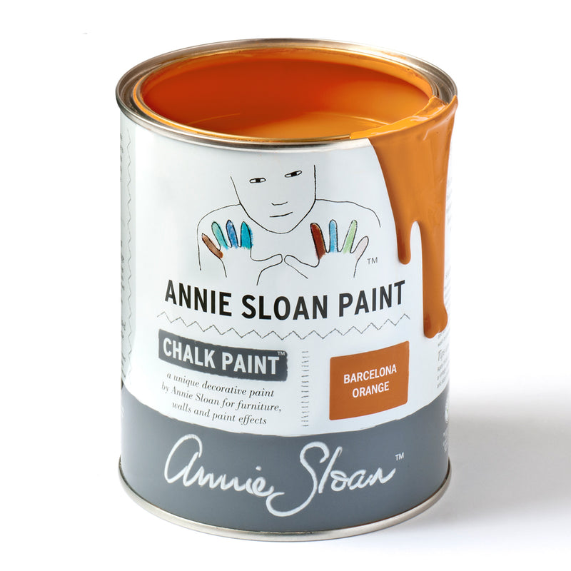 Barcelona Orange Chalk Paint™ decorative paint by Annie Sloan (Quart)