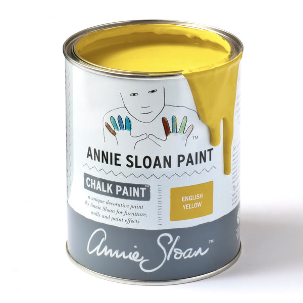 English Yellow Chalk Paint™ decorative paint by Annie Sloan (Quart)
