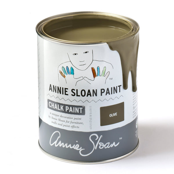 Olive Chalk Paint™ decorative paint by Annie Sloan (Quart)