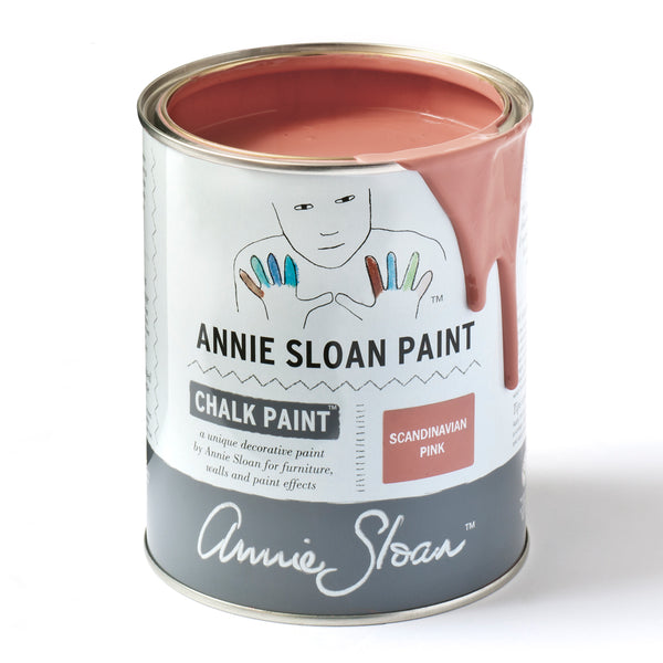 Scandinavian Pink Chalk Paint™ decorative paint by Annie Sloan (Quart)