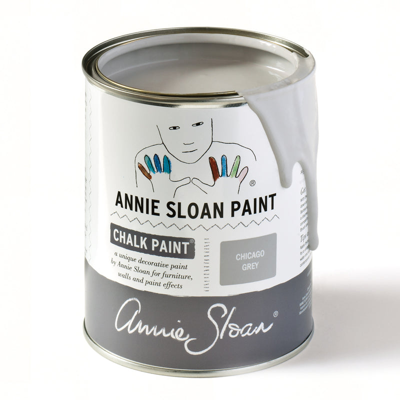 Chicago Grey Chalk Paint™ decorative paint by Annie Sloan (Quart)