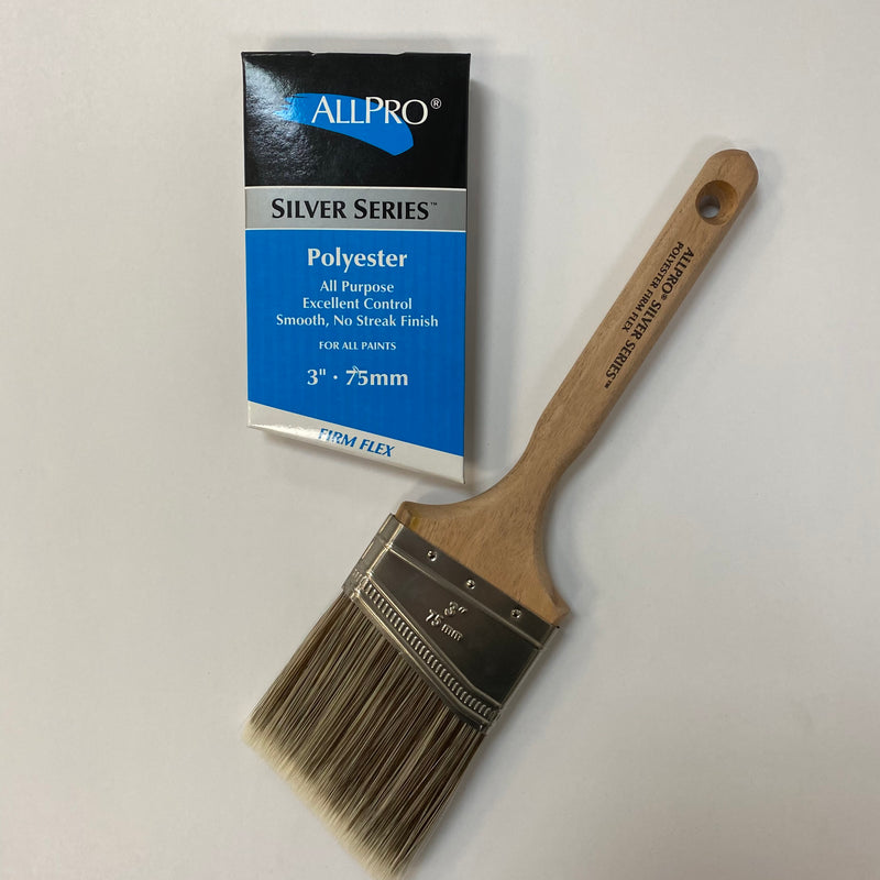 Silver Firm-Flex Brush 75mm