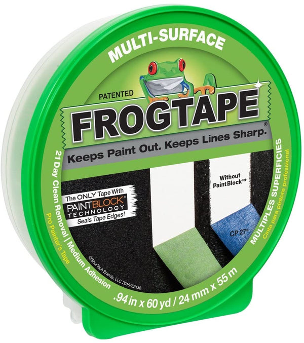 FrogTape®️ Multi-Surface Painting Tape- Green .94in x 60yd