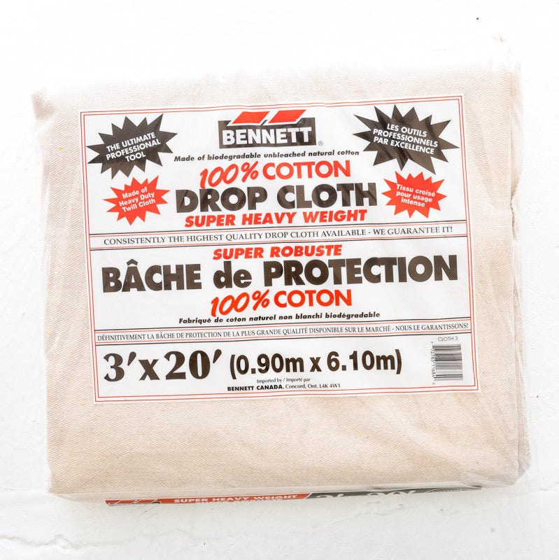 Bennett 3x20 Dropcloth Canvas