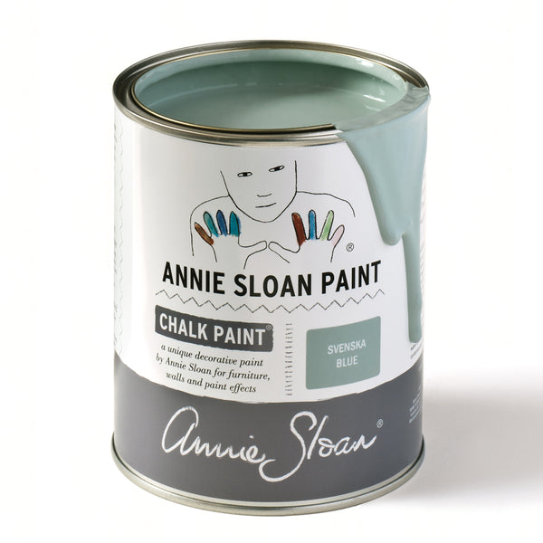 Svenska Blue Chalk Paint™ decorative paint by Annie Sloan (Quart)